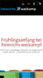 Mobile Screenshot of heinrichsweikamp.com